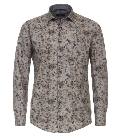 Casa Moda - Long Sleeve Cotton Shirt - Casual Fit - 434111800