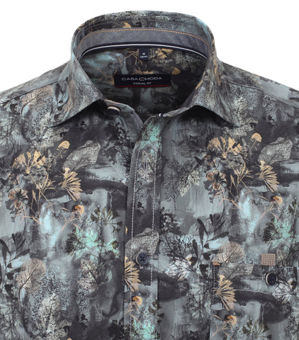 Casa Moda - Long Sleeve Cotton Shirt - Casual Fit - 434115200