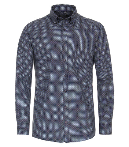 Casa Moda - Long Sleeve Cotton Shirt - Comfort Fit - 434141900
