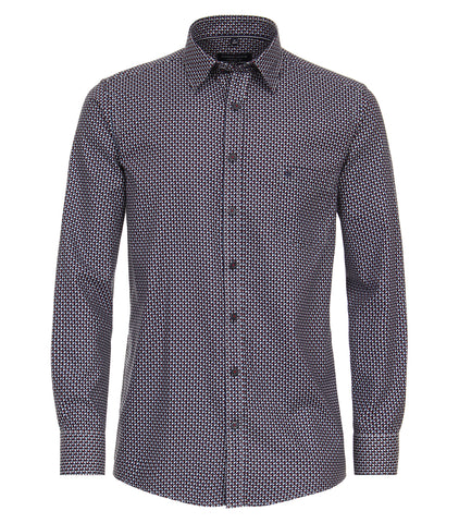Casa Moda - Long Sleeve Cotton Shirt - Comfort Fit - 434153300