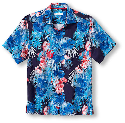 Tommy Bahama - Pocomo Beach Fronds Silk Camp Shirt - ST326308
