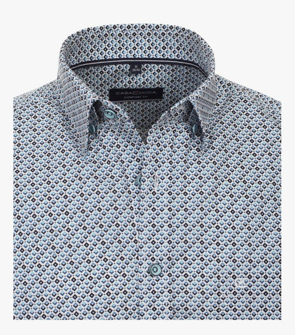 Casa Moda - Short Sleeve Cotton Shirt - Comfort Fit - 934043800