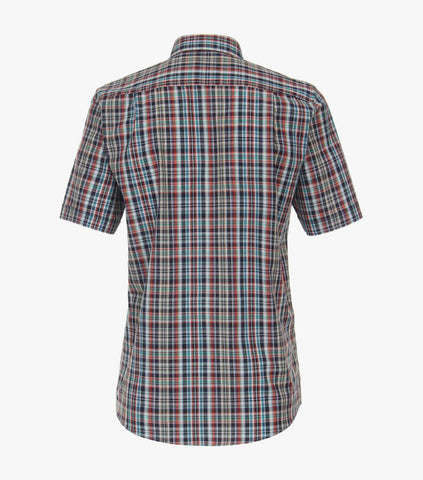 Casa Moda - Short Sleeve Cotton Shirt - Comfort Fit - 934044000