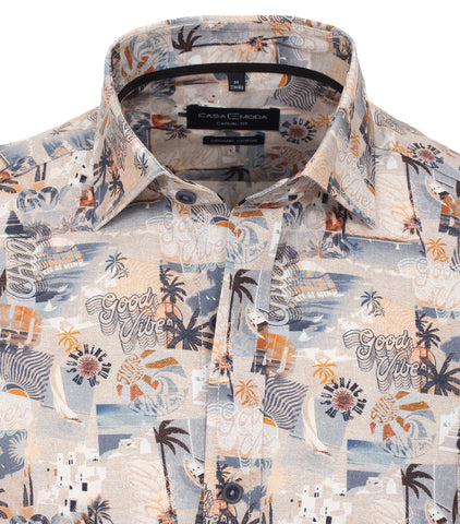 Casa Moda - Short Sleeve Shirt - Organic Cotton - Casual Fit - 944200000