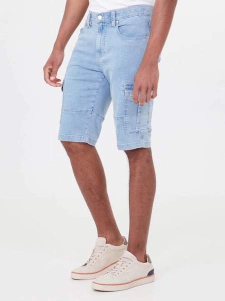 Lois - ENRIQUE - Stretch Cargo Denim Shorts - 1762-6886-90