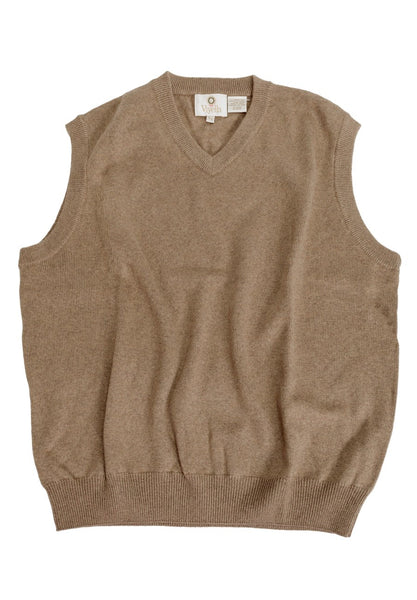 Viyella - Merino Wool - V-Neck Knit Vest - 255613-2