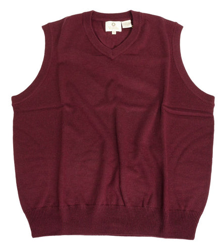 Viyella - Merino Wool - V-Neck Knit Vest - 255613-3