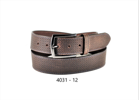Bench Craft - Embossed Casual Belt - 40MM - 4031