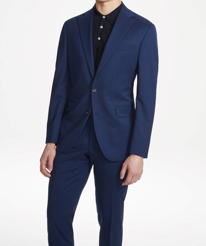 Jack Victor - Super 130s Wool Suit - Modern Fit - Made In Canada - (Navy, Blue)