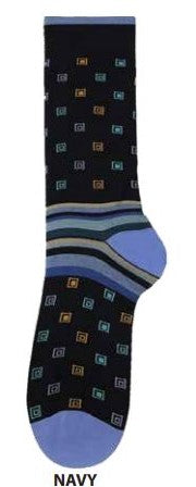 Vannucci Socks - Fancy - King Size - K1445