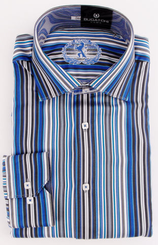 Bugatchi - Long Sleeve Shirt - 4001 - BrownsMenswear.com