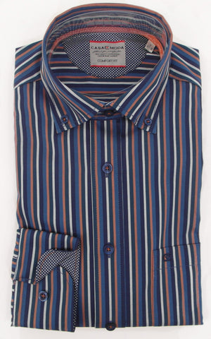 Casa Moda - Long Sleeve Shirt - 452289100 - BrownsMenswear.com - 1