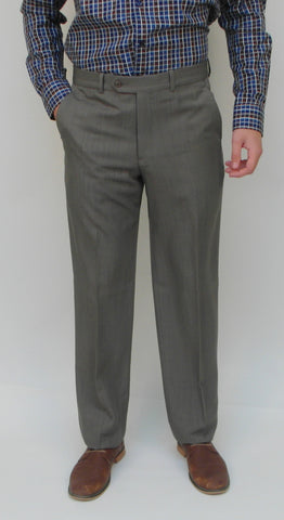 Gala - S-8 BT - Dress Pant - Marco (plain front) - Big and Tall - Washable - Sizes 46 to 54 - BrownsMenswear.com - 1