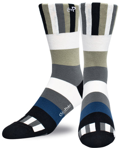 Cole & Parker - Socks - Fancy - Cotton Blend - 1019-M1