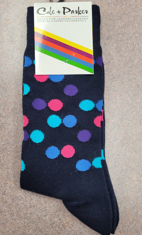 Cole & Parker - Socks - Fancy - Cotton Blend - 1103-M1