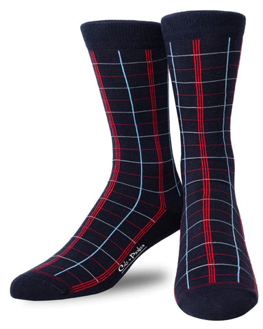 Cole & Parker - Socks - Fancy - Cotton Blend - 1169-M1