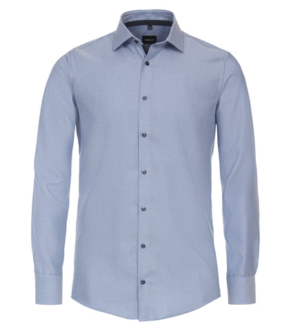 Venti - Long Sleeve Cotton Dress Shirt - Modern Fit - 134023660