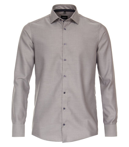 Venti - Long Sleeve Cotton Dress Shirt - Modern Fit - 134023600
