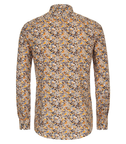 Venti - Long Sleeve Cotton Dress Shirt - Modern Fit - 144206400