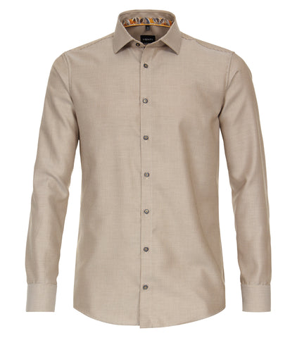Venti - Long Sleeve Cotton Dress Shirt - Modern Fit - 144206700