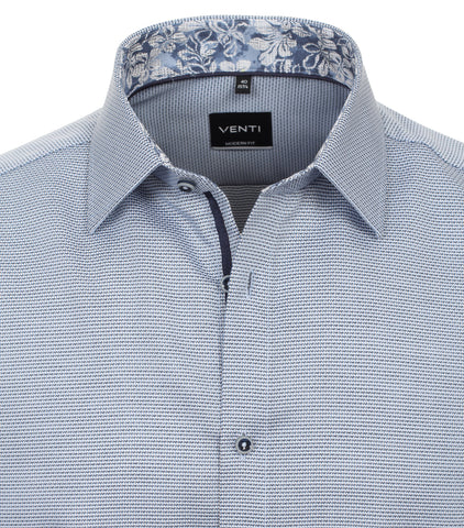 Venti - Long Sleeve Cotton Dress Shirt - Modern Fit - 144206900