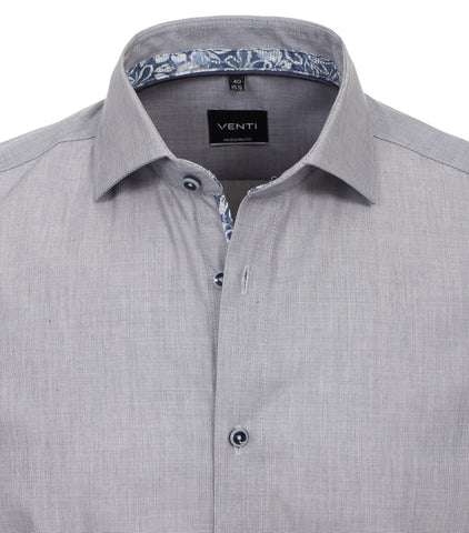 Venti - Long Sleeve Cotton Dress Shirt - Modern Fit - 144207100