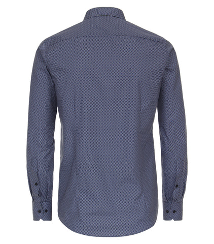 Venti - Long Sleeve Cotton Dress Shirt - Modern Fit - 144207800