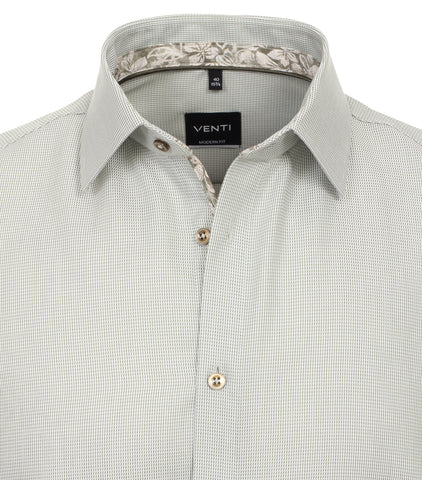 Venti - Long Sleeve Cotton Dress Shirt - Modern Fit - 144209200