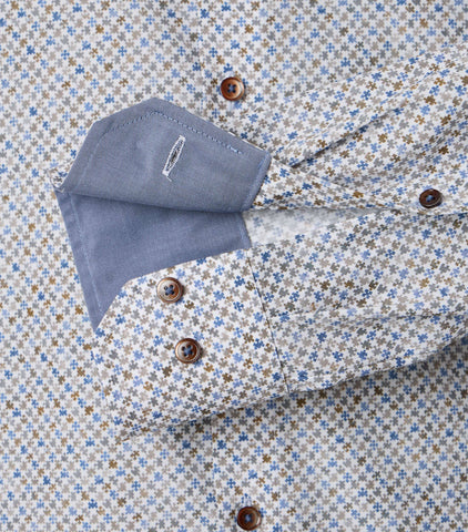 Venti - Long Sleeve Cotton Dress Shirt - Modern Fit - 144323300