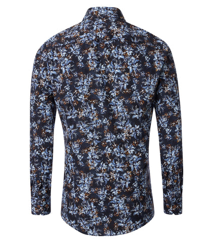 Venti - Long Sleeve Cotton Dress Shirt - Modern Fit - 144323800