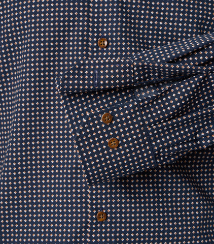 Venti - Long Sleeve Cotton Dress Shirt - Modern Fit - 144323900