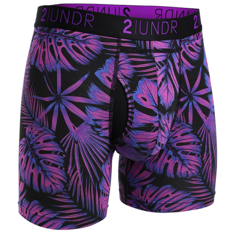 2UNDR - 6" Swing Shift Boxer Briefs - 2U01BB - Ultra Violet