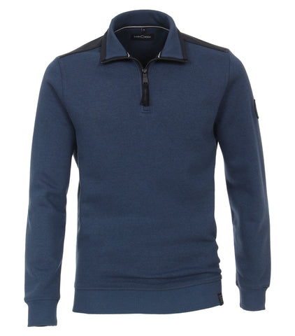 Casa Moda - Sweatshirt - Quarter-Zip - Cotton/Poly - 5 Colours Available -  413707600 Clearance
