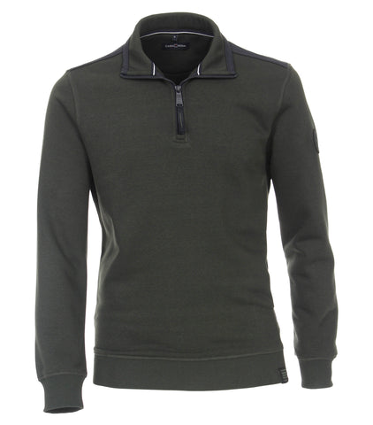 Casa Moda - Sweatshirt - Quarter-Zip - Cotton/Poly - 5 Colours Available -  413707600 Clearance