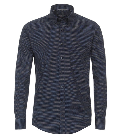 Casa Moda - Long Sleeve Cotton Shirt - Casual Fit - 434112000