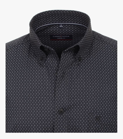 Casa Moda - Long Sleeve Cotton Shirt - Casual Fit - 434114100