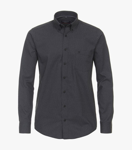 Casa Moda - Long Sleeve Cotton Shirt - Casual Fit - 434114100