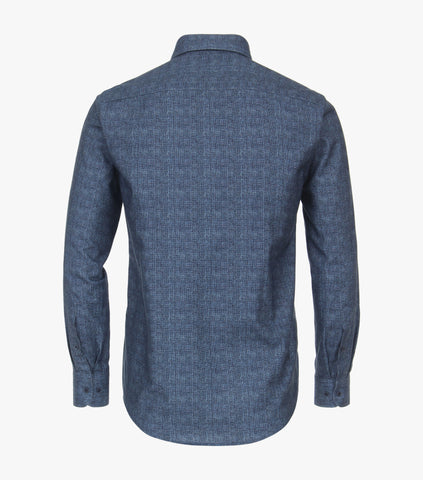 Casa Moda - Long Sleeve Organic Cotton Shirt - Casual Fit - 434114300 Clearance