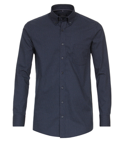 Casa Moda - Long Sleeve Cotton Shirt - Comfort Fit - 434140900