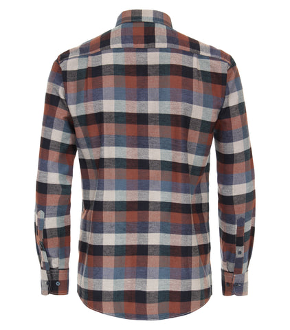 Casa Moda - Long Sleeve Cotton Shirt - Comfort Fit - 434141200