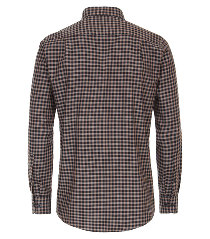 Casa Moda - Long Sleeve Cotton Shirt - Comfort Fit - 434153400 Clearance