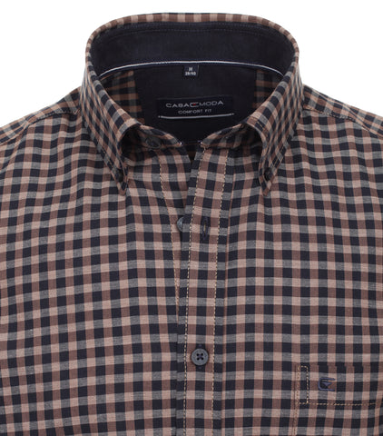 Casa Moda - Long Sleeve Cotton Shirt - Comfort Fit - 434153400