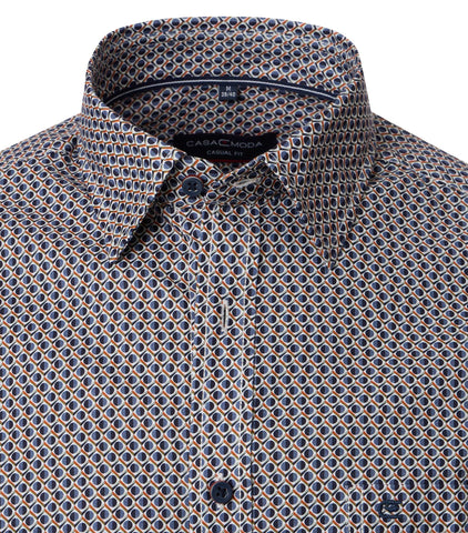 Casa Moda - Long Sleeve Cotton Shirt - Casual Fit - 444303900