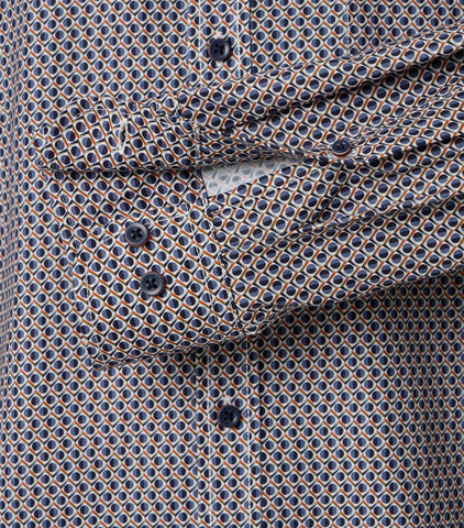 Casa Moda - Long Sleeve Cotton Shirt - Casual Fit - 444303900