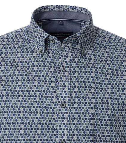 Casa Moda - Long Sleeve Cotton Shirt - Casual Fit - 444309800