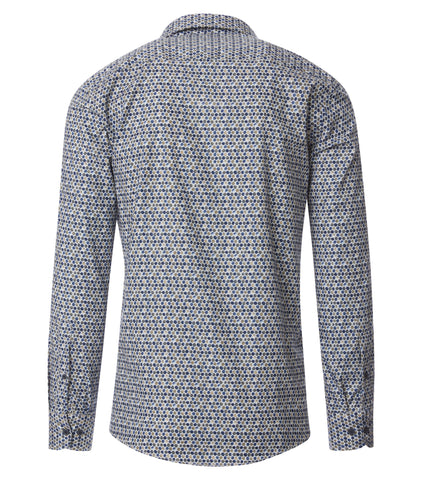 Casa Moda - Long Sleeve Cotton Shirt - Comfort Fit - 444342800