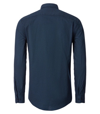 Casa Moda - Long Sleeve Cotton Shirt - Comfort Fit - 444343100