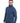 Ethnic Blue - Quarter Zip Mock Neck Pullover - Soft - Brushed Knit Wool Blend- 5989E
