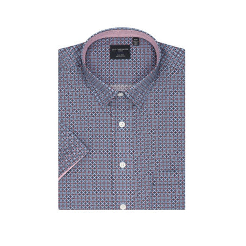 Leo Chevalier - Short Sleeve Shirt - Casual Fit - 100% Cotton Non-iron - 620350