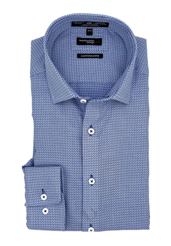 Leo Chevalier - Long Sleeve Dress Shirt - Modern Fit - 100% Cotton - Non Iron - Big and Tall - 622164/QT
